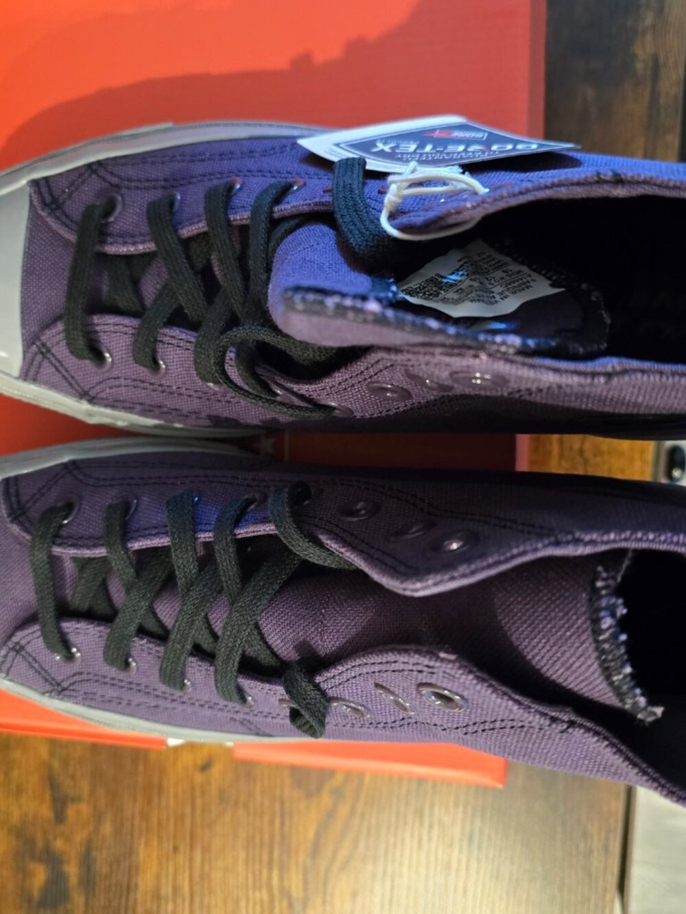 Converse x Chuck 70 GORE-TEX GTX Shoes Raisin / Purple RARE A14666C Men's Sz 10 - Picture 11 of 13